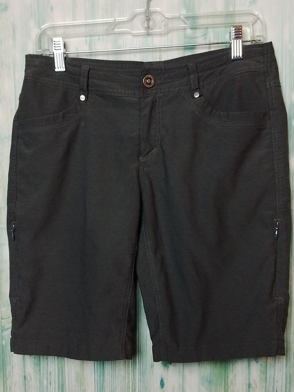 Kuhl TREKR 8" Short Size 6 Charcoal Gray - Picture 2 of 16